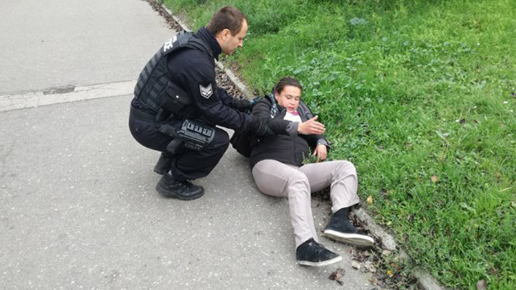 Prodělala záchvat!