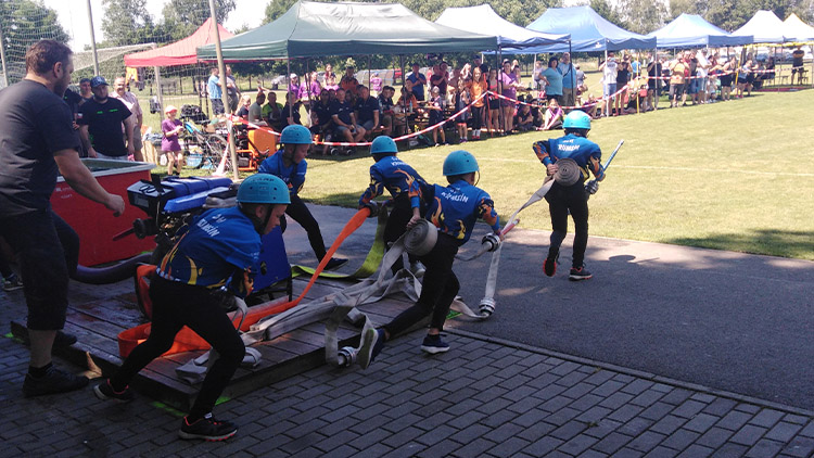 V Olšanech odstartoval čtvrtý ročník okresní dětské ligy v požárním útoku