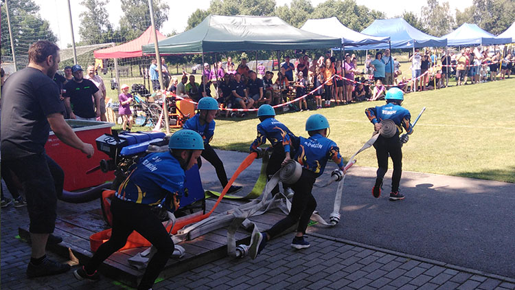 V Olšanech odstartoval čtvrtý ročník okresní dětské ligy v požárním útoku