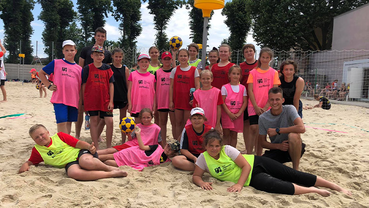 Prostějov hostil i žákovské MČR v beachkorfbalu