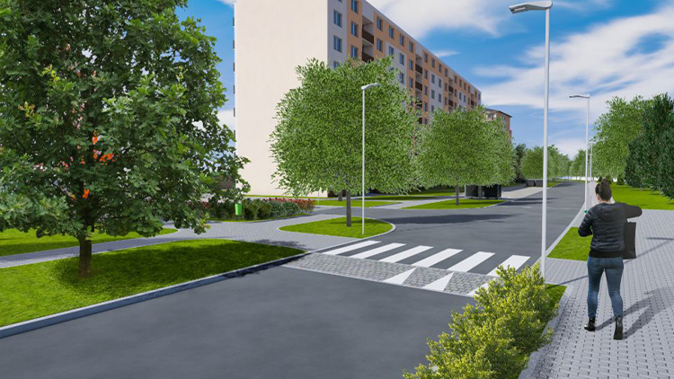 Regenerace sídliště uzavře ulici Bohumíra Šmerala