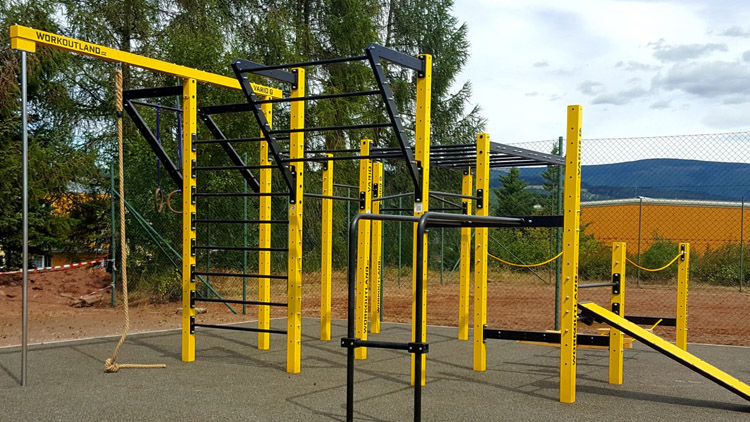 Workoutové hřiště bude u centra