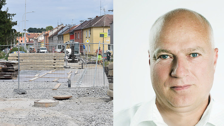 Rekonstrukce Vrahovické má zpoždění. Kvůli mostu