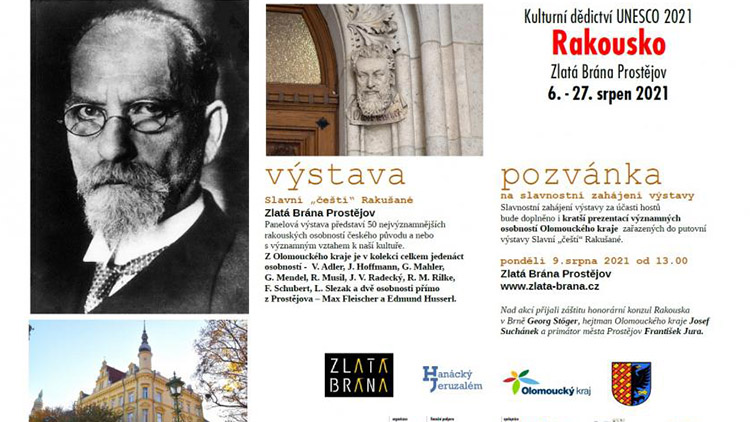 Zlatá brána bude hostit výstavu  o slavných českých Rakušanech