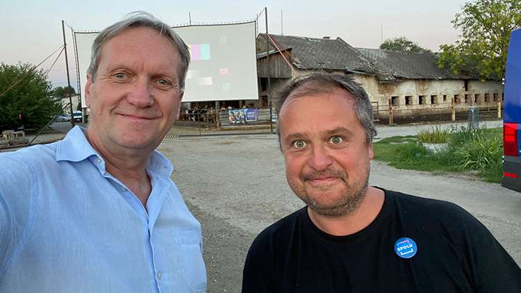 Film na farmě sledovala i zvířata