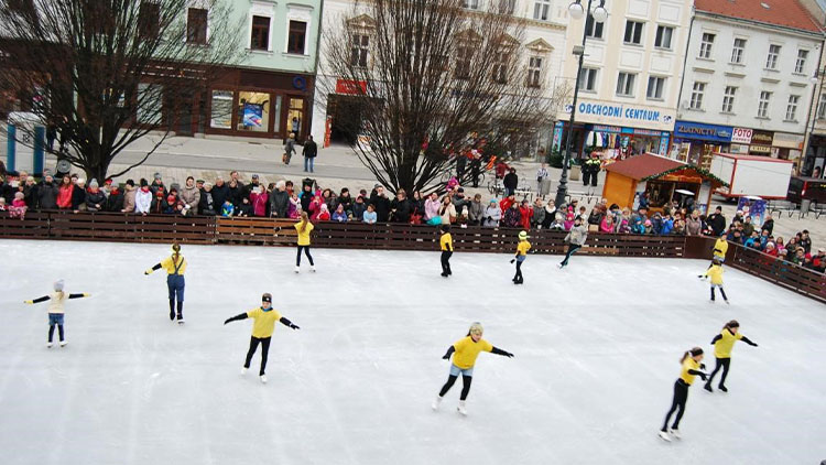 U muzea se opět bude bruslit