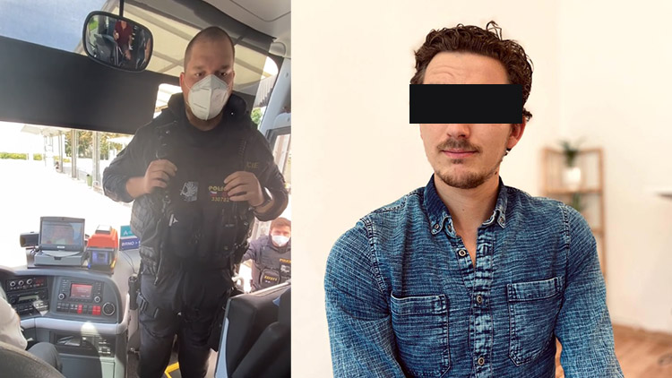 Nastoupil do autobusu bez roušky  a šermoval papírem!  Spoj mezitím nabral zpoždění