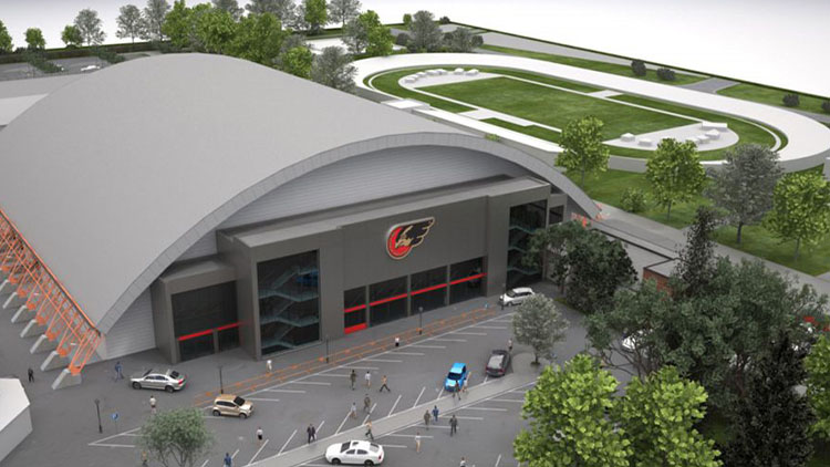 Nové zázemí „zimáku“ je před dokončením