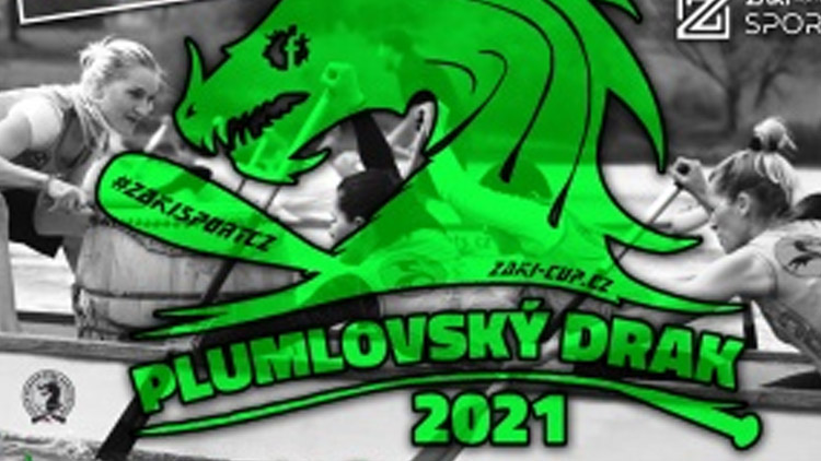 Plumlovský drak na přehradě