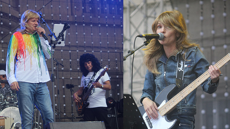 Kulturní „trojboj“ na náměstí zakončila  Suzi Quatro se Smokie  a pecky od The Beatles