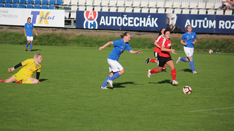 Ženy Prostějova rozstřílely oslabený Hodonín