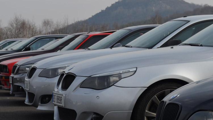 BMW sraz ve Žraloku