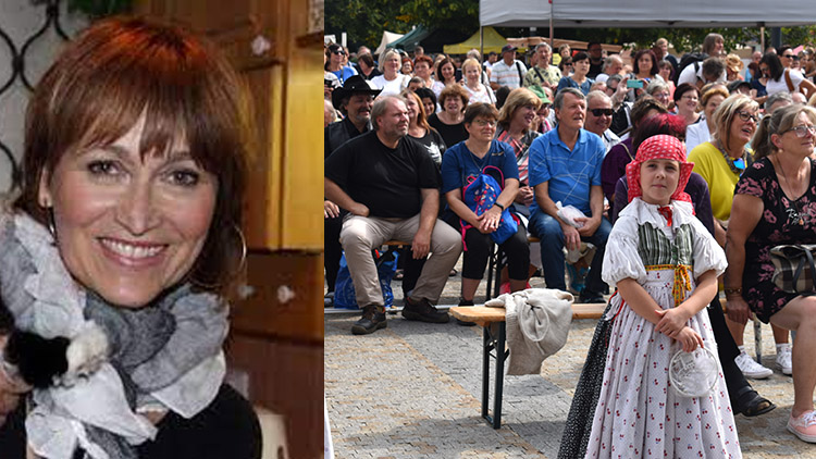 Petra Černocká přivítala město Saxánou