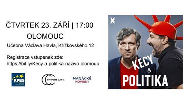 Live podcast Kecy a politika z Olomouce!