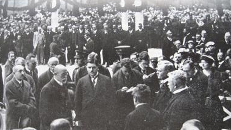 Před sto lety navštívil Prostějov prezident T. G. Masaryk. Poprvé ve funkci hlavy státu