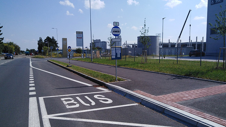 K bývalému areálu OP už  opět jezdí autobusy MHD