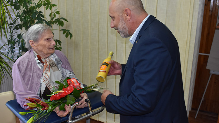Květoslava Přidalová oslavila 101. narozeniny