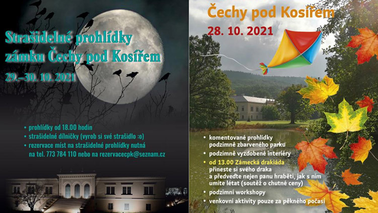 Bohatý program na zámku v Čechách pod Kosířem. Přijďte!
