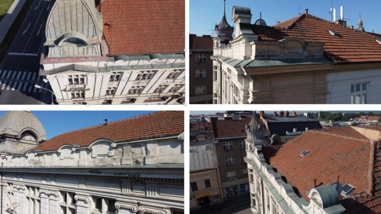 Budova „hudebky“ je v dezolátním stavu