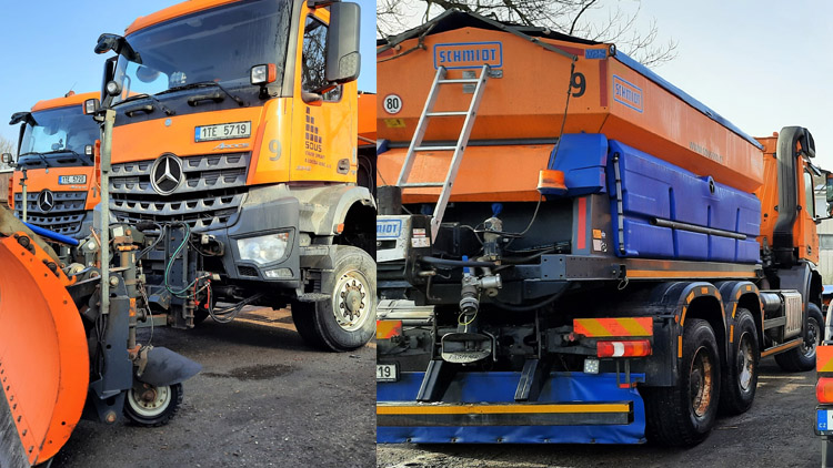 Údržba v Olomouckém a Moravskoslezském kraji čeká na zimu