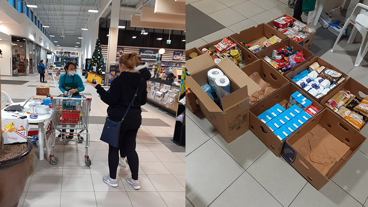 Tuna zboží! Potravinová sbírka  ukázala štědrost lidí