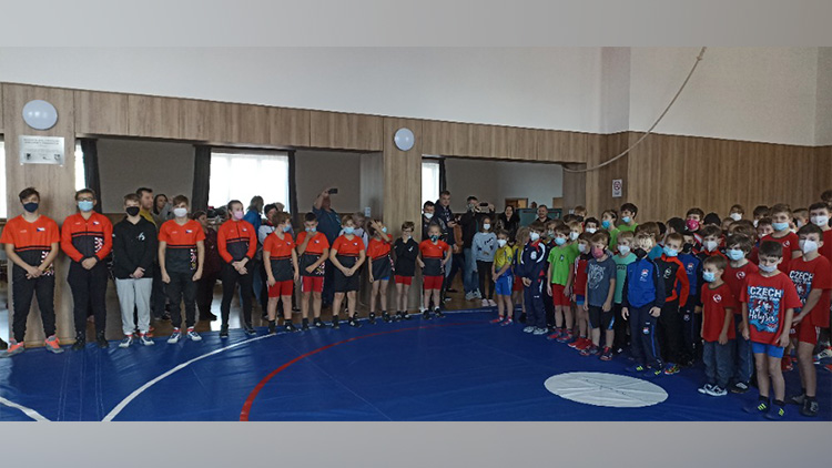 TJ Sokol Čechovice úspěšně uspořádal zápasnický Turnaj Františka Nesvadbíka