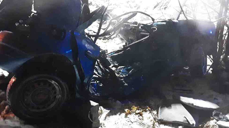 Nárazem do stromu uhořel!