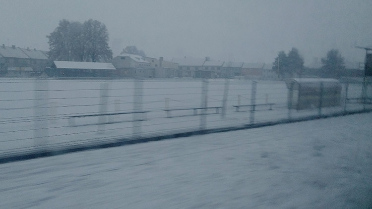 První sníh dorazil  i do regionu