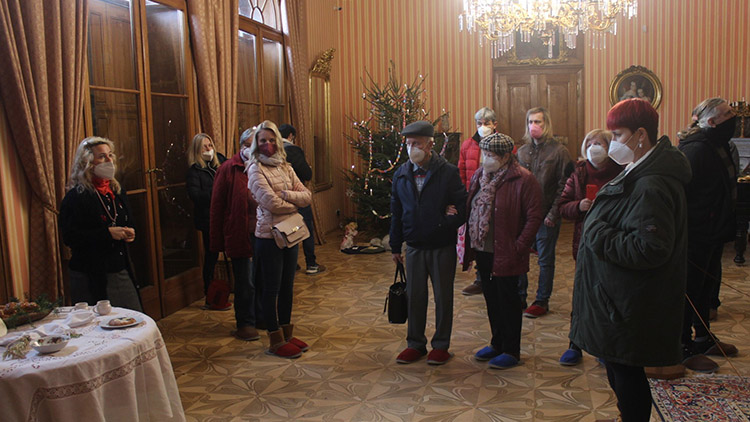 Vánoce na zámku pod Kosířem se ohlédly za dávnými zvyky