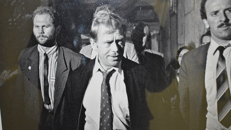 Václav Havel ožil díky  snímkům Boba Pacholíka