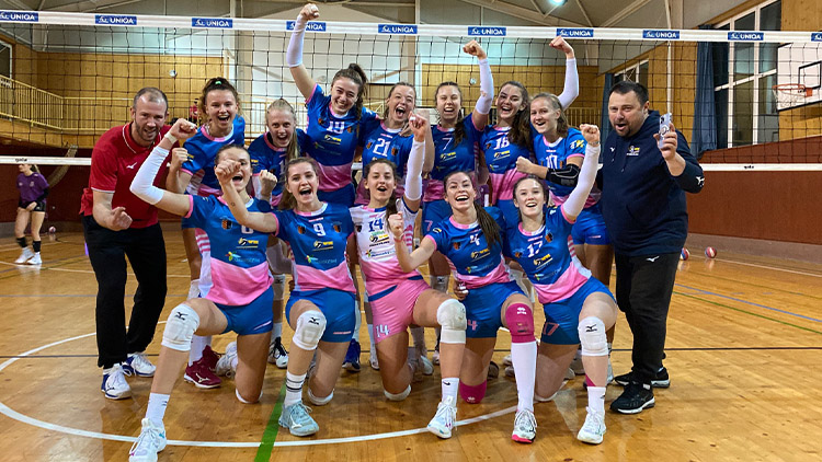 Juniorky VK udržely extraligovou skupinu B, průběžně jsou v nejvyšší soutěži U20 osmé