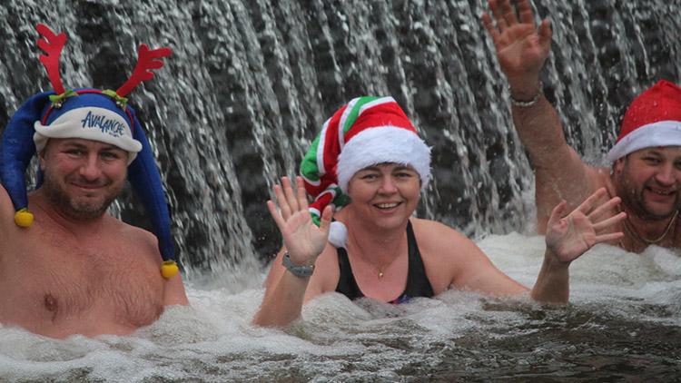 Otužilci na Štědrý den jdou na to!