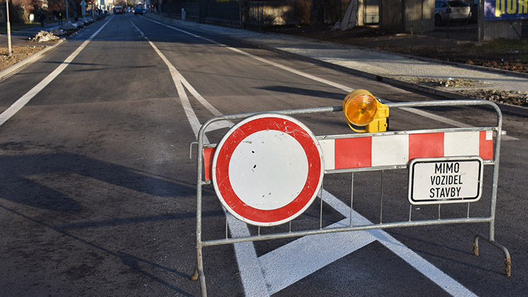  Vrahovická je dnes už zcela průjezdná