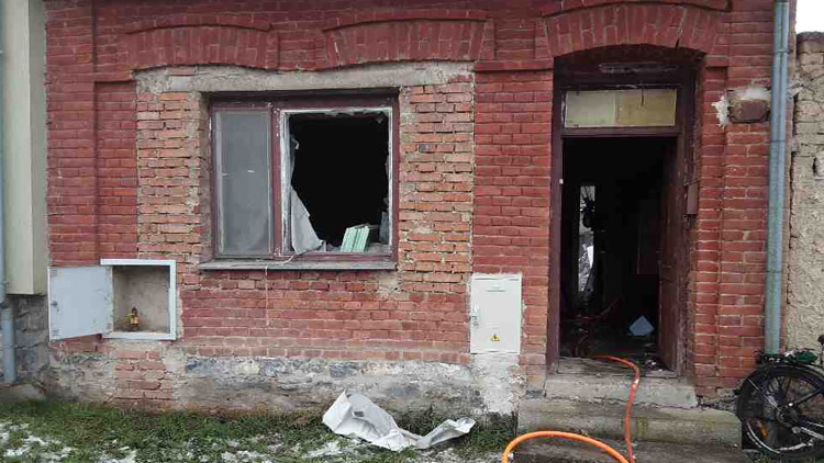 Požár v rodinném domě s tragickými následky, Čertoryje Olomoucko.