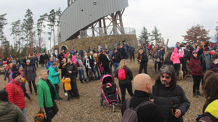 Na Nový rok opět vedly všechny cesty na Kosíř