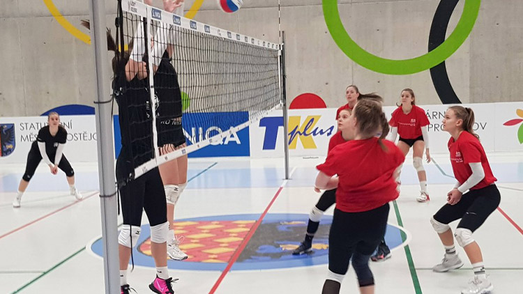 Mládežnice VK mezi svátky trénovaly, juniorky měly i přátelák s Lanškrounem