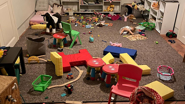 Mají ho raději zrušit? Dětský koutek  na zámku prozrazuje mnohé...