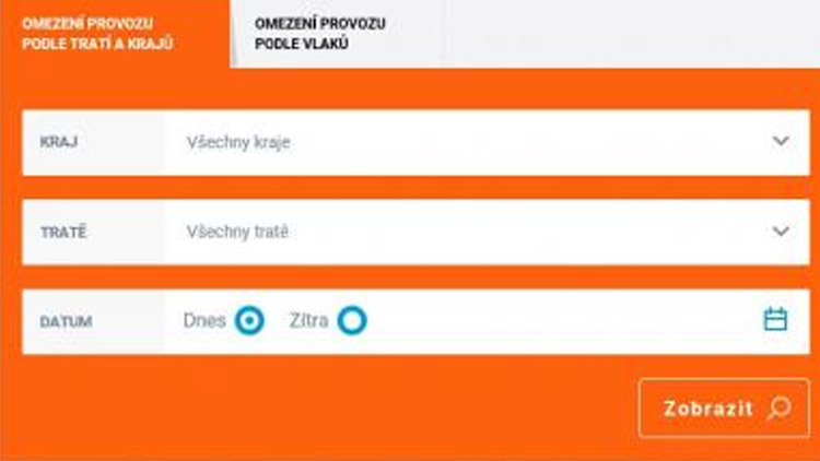 Aktualizováno: Pozor na výluky na tratích!