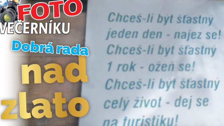Dobrá rada nad zlato