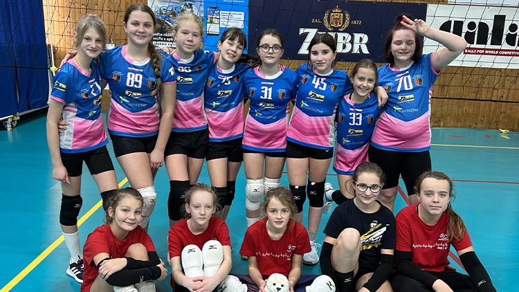 Holky z přípravky hrály Pohár trojic v Přerově