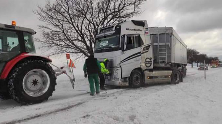 Sněhová kalamita na Protivanovsku