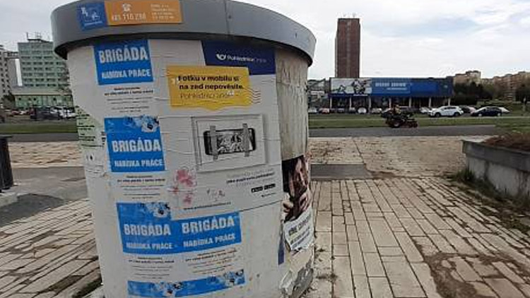 Odstraní betonový válec