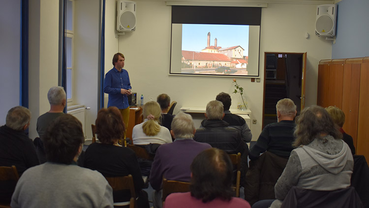 Martin Kašpar představil historii tratě