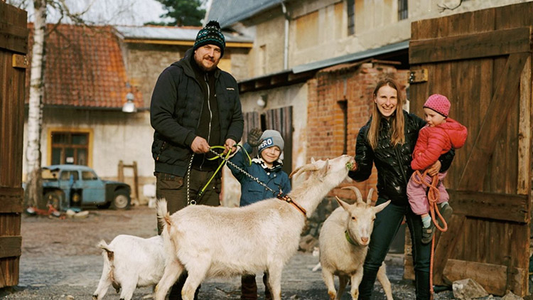 Zimní mlejn v Hradčanech