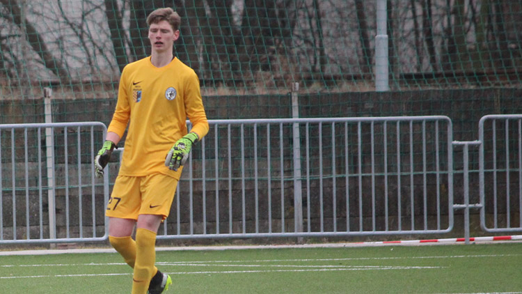 „Nějaká nervozita tam byla,“ připustil debutant  v brance Ondřej Mikeš„Nějaká nervozita tam byla,“ připustil debutant v brance Ondřej Mikeš