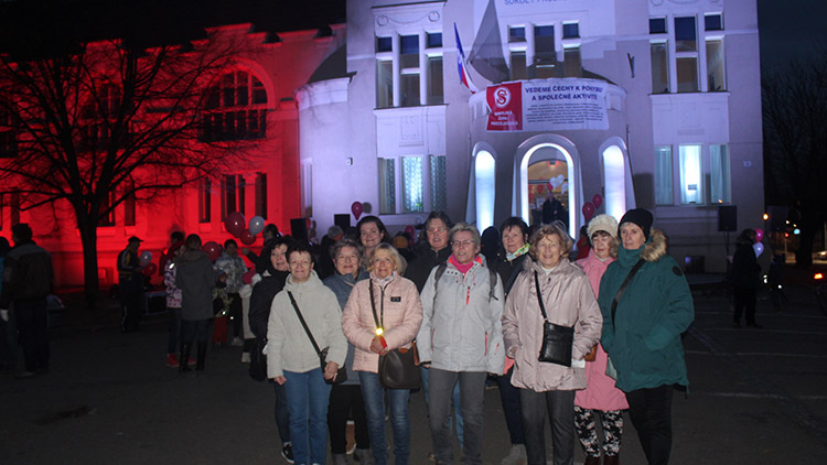 Sokolové slavili 160. výročí. Setkáním u nasvícené sokolovny