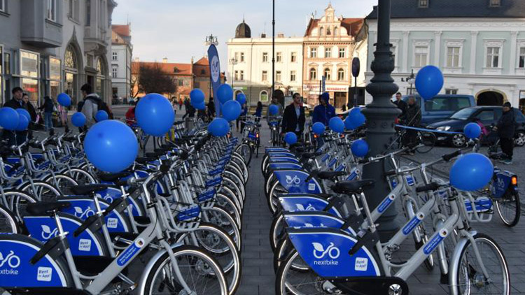 Prostějované využívají sdílená kola jako o závod
