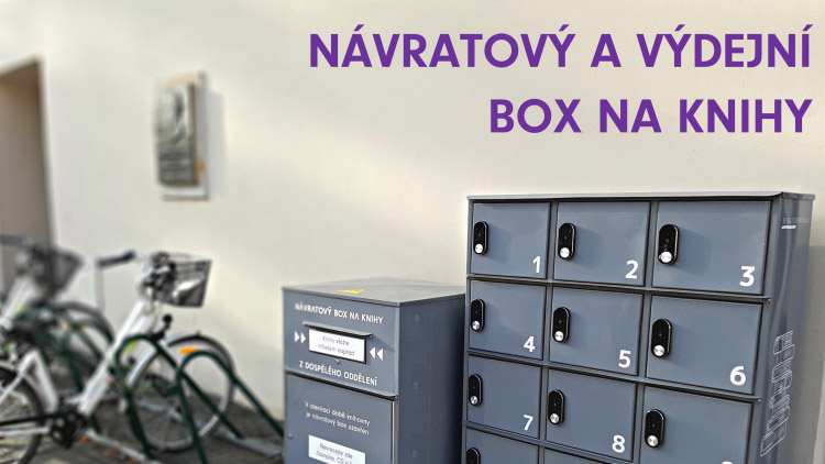 Nová služba knihovny - návratový a výdejní box na knihy