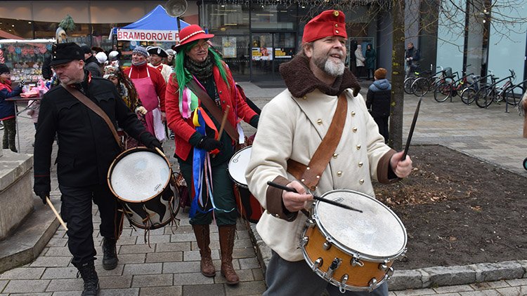 Masopustní veselice zanechala v Prostějovanech pozitivní dojem
