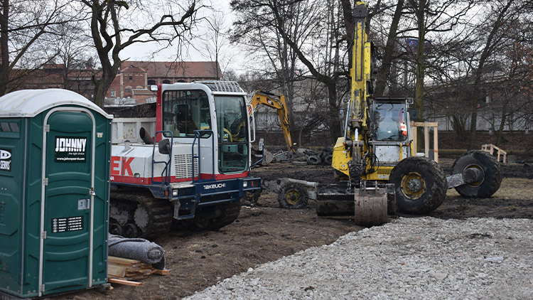 Pivovarský rybníček se mění před očima